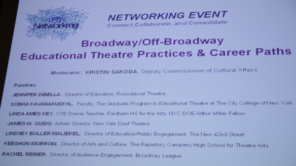 Photo Flash: League of Professional Theatre Women Hosts Panel on Careers in Theatre Education 