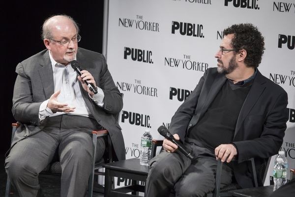 Salman Rushdie and Tony Kushner Photo