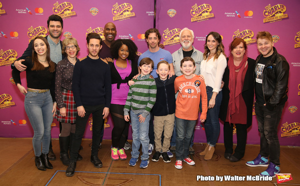 Photo Coverage: The Cast of CHARLIE AND THE CHOCOLATE FACTORY Prepare to Enter the World of Wonka Image