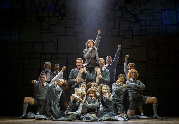 â€�"Revolting Childrenâ€ - The company of MATILDA THE MUSICAL Â©2016, Joan  Photo