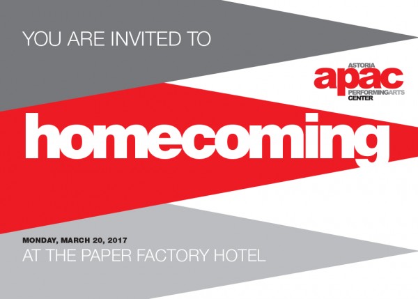 Astoria Performing Arts Center to Host HOMECOMING Benefit Image