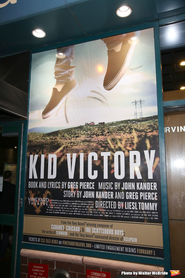 Photo Coverage: John Kander and Greg Pierce's KID VICTORY Celebrates Opening Night at the Vineyard Theatre! Image