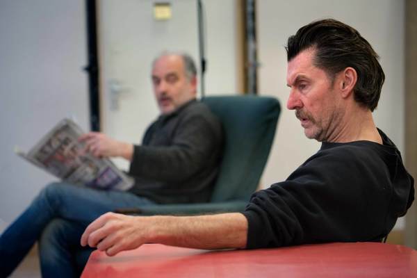 Photo Flash: Inside Rehearsals of FILTHY BUSINESS at Hampstead Theatre 