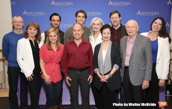 Darko Tresnjak, Caroline O'Connor, Christy Altomare, Ramin Karimloo, Stephen Flaherty Photo