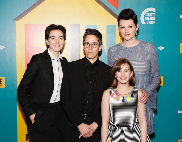 Abby Corrigan,  Alison Bechdel and Kate Shindle and Alessandra Baldacchino Photo