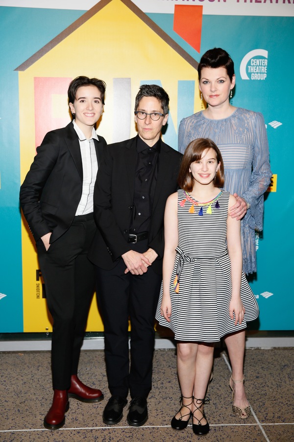 Abby Corrigan, Alison Bechdel and Kate Shindle and Alessandra Baldacchino Photo