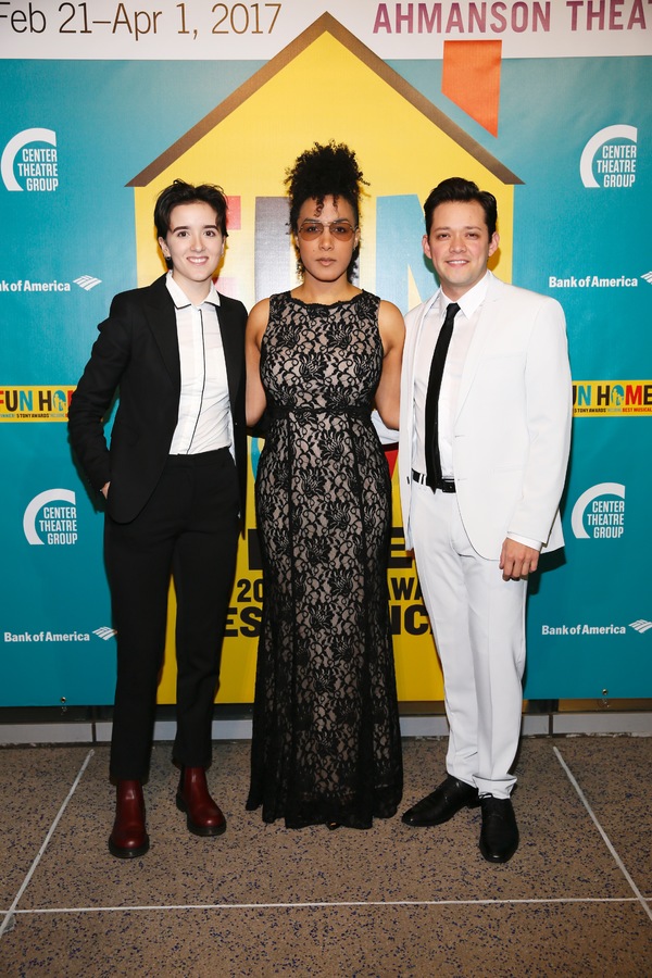 Photo Flash: Kate Shindle, Alison Bechdel and More Celebrate FUN HOME's Opening at the Ahmanson 