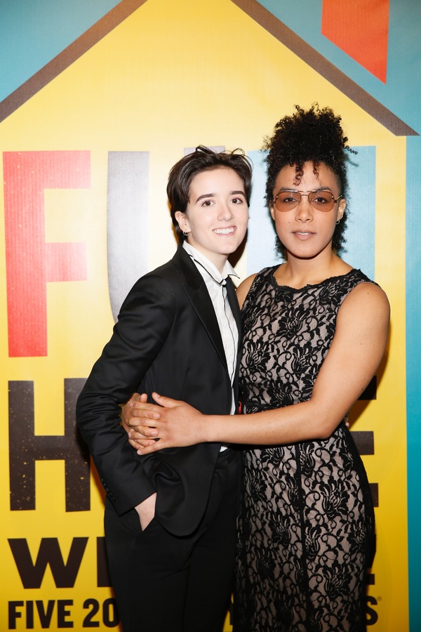 Photo Flash: Kate Shindle, Alison Bechdel and More Celebrate FUN HOME's Opening at the Ahmanson Image