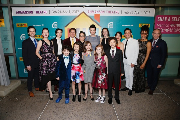 Photo Flash: Kate Shindle, Alison Bechdel and More Celebrate FUN HOME's Opening at the Ahmanson 