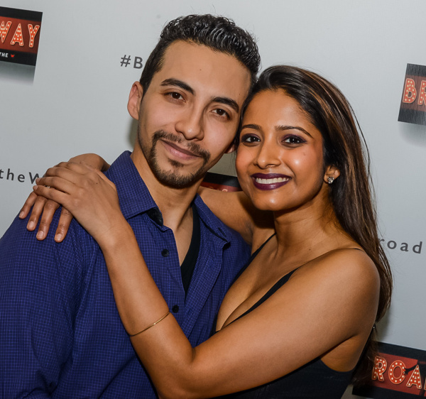 Photo Flash:  GREAT COMET and HAMILTON Tour Unite at Broadway at W Times Square Image