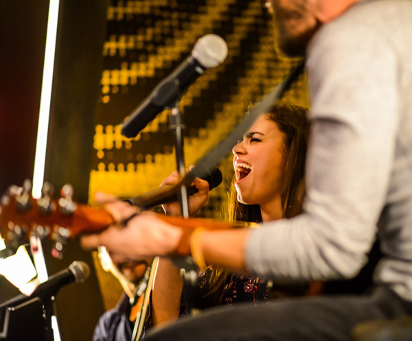 Photo Flash:  GREAT COMET and HAMILTON Tour Unite at Broadway at W Times Square Image