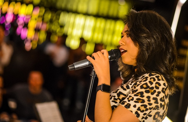 Photo Flash:  GREAT COMET and HAMILTON Tour Unite at Broadway at W Times Square Image