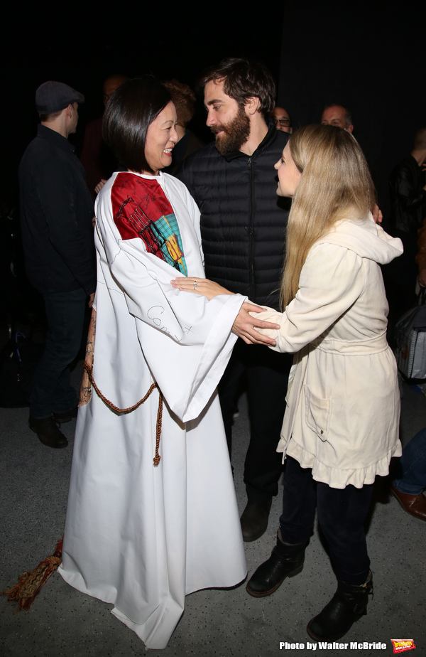 Jake Gyllenhaal, MaryAnn Hu and Annaleigh Ashford Photo