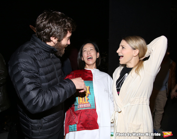 Jake Gyllenhaal, MaryAnn Hu and Annaleigh Ashford  Photo