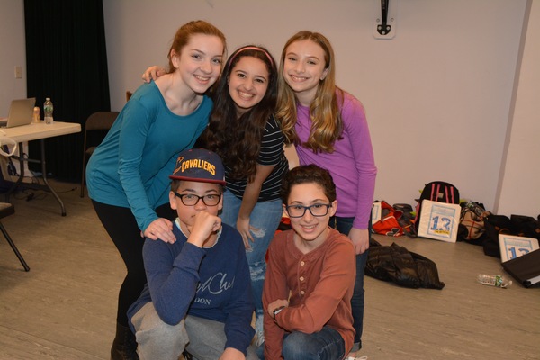 Michelle Moughan, Chloe Hechter, Emily Rosenfeld, Lyle Lucas and Stephen Sayegh Photo