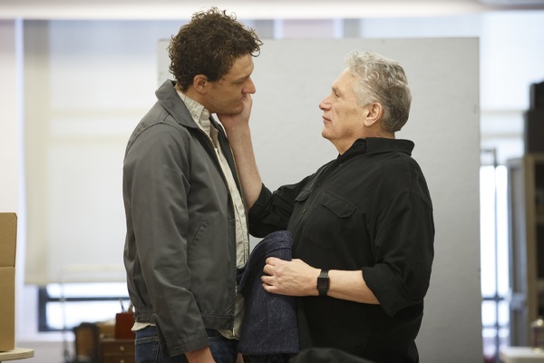 Photo Flash: Harvey Fierstein and More in Rehearsal for GENTLY DOWN THE STREAM at The Public Theater Image