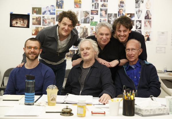 Photo Flash: Harvey Fierstein and More in Rehearsal for GENTLY DOWN THE STREAM at The Public Theater Image