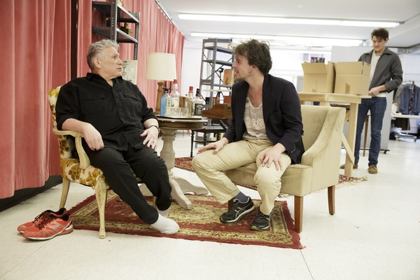 Photo Flash: Harvey Fierstein and More in Rehearsal for GENTLY DOWN THE STREAM at The Public Theater Image