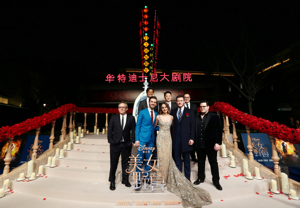 Photo Flash: BEAUTY AND THE BEAST Cast Dazzle at Shanghai Premiere 