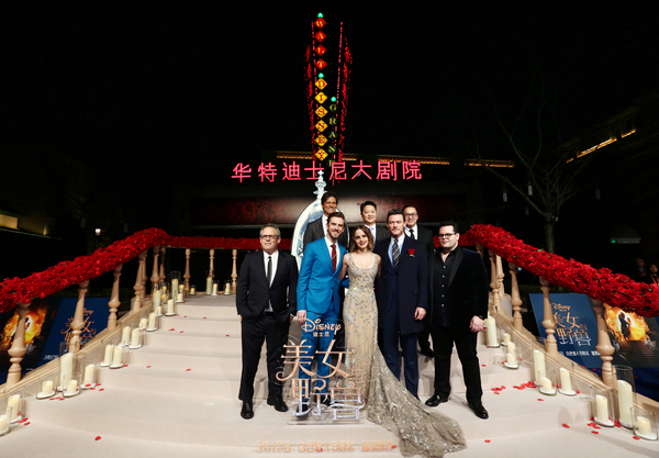 Photo Flash: BEAUTY AND THE BEAST Cast Dazzle at Shanghai Premiere Image