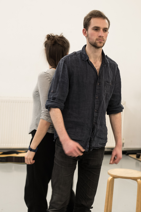 Photo Flash: In Rehearsals with the Cast of ONE LAST THING (FOR NOW) Image