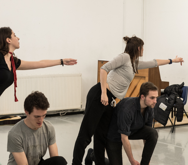 Photo Flash: In Rehearsals with the Cast of ONE LAST THING (FOR NOW) 