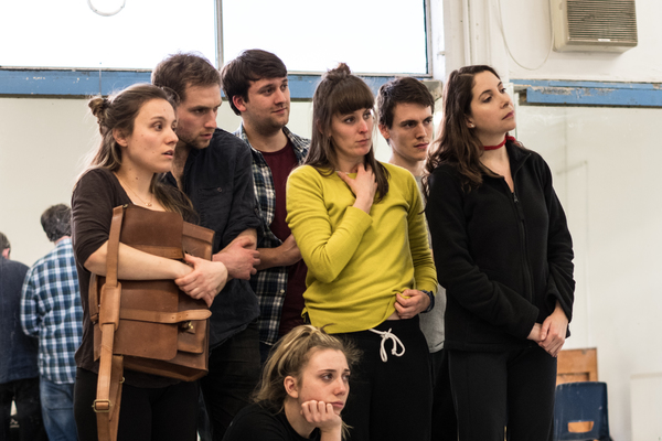Photo Flash: In Rehearsals with the Cast of ONE LAST THING (FOR NOW) Image