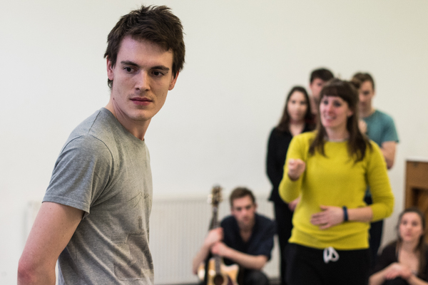 Photo Flash: In Rehearsals with the Cast of ONE LAST THING (FOR NOW) Image