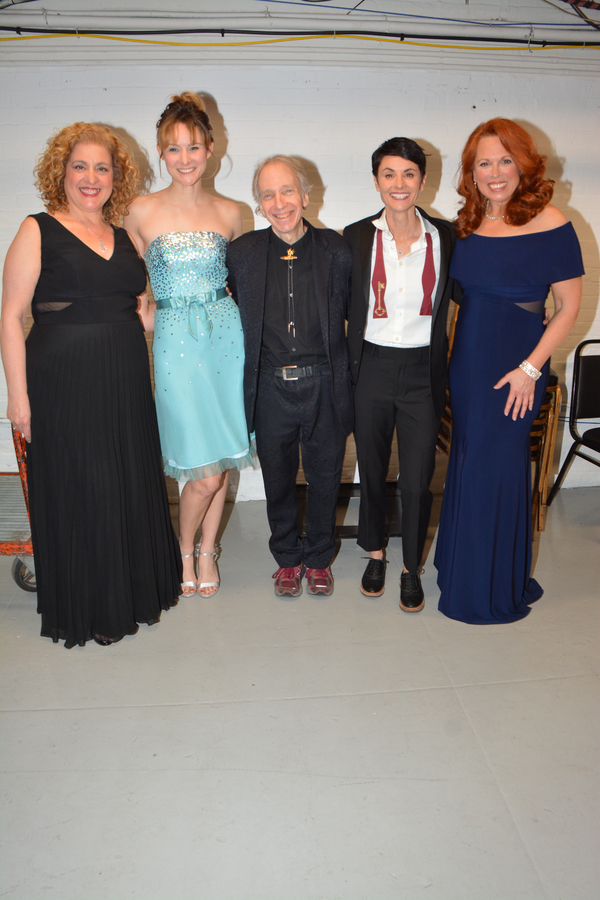 Mary Testa, Jill Paice, Scott Siegel, Beth Malone and Carolee Carmello Photo