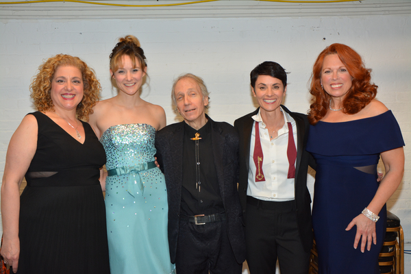 Mary Testa, Jill Paice, Scott Siegel, Beth Malone and Carolee Carmello Photo