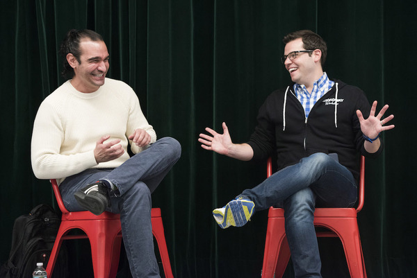 Photo Flash: HAMILTON's Javier Munoz Leads Master Class at NYC's Broadway Workshop Image