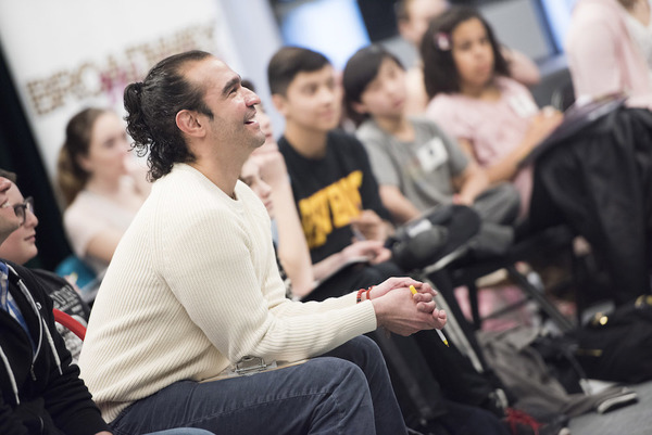 Photo Flash: HAMILTON's Javier Munoz Leads Master Class at NYC's Broadway Workshop Image