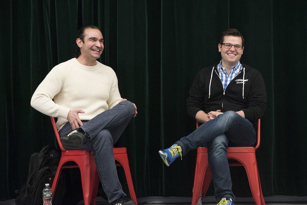 Photo Flash: HAMILTON's Javier Munoz Leads Master Class at NYC's Broadway Workshop Image