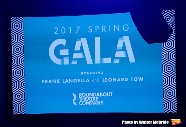 Stage atmosphere during the Roundabout Theatre Company's 2017 Spring Gala 
