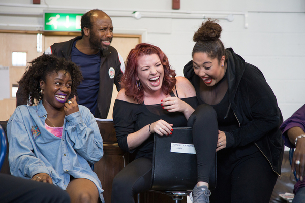 Photo Flash: Inside Rehearsal for THE LIFE at Southwark Playhouse Image