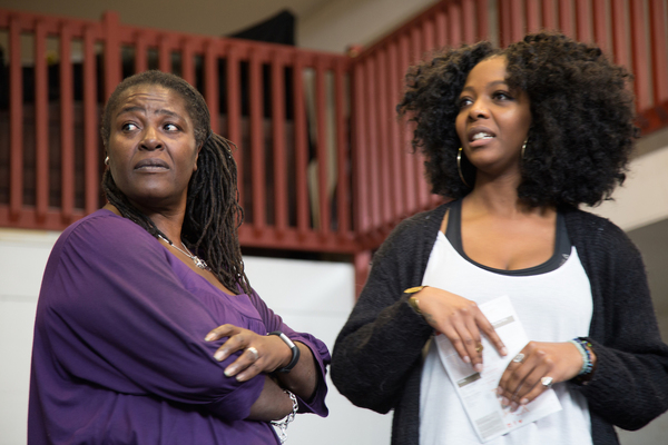 Photo Flash: Inside Rehearsal for THE LIFE at Southwark Playhouse Image