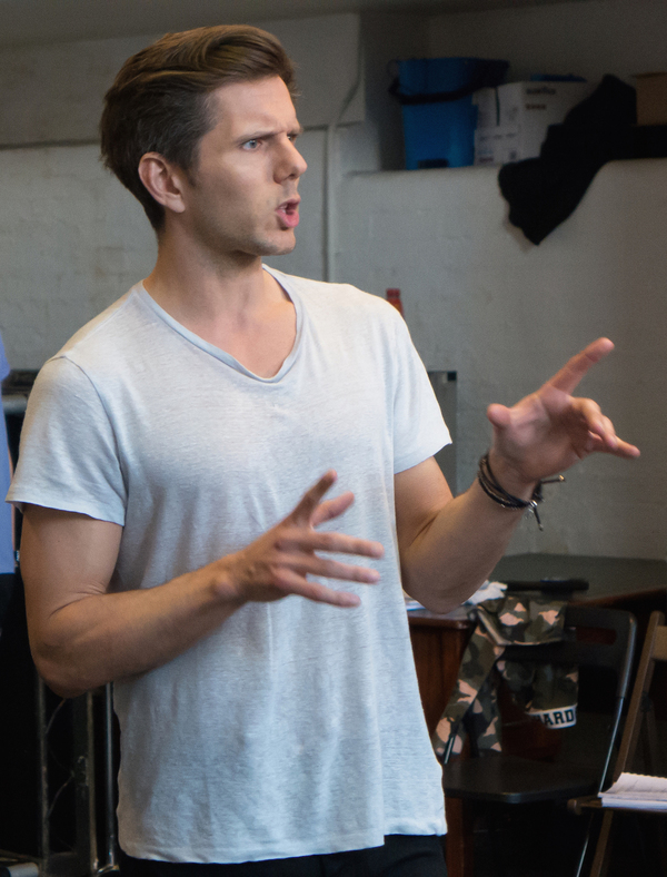 Photo Flash: Inside Rehearsal for THE LIFE at Southwark Playhouse 