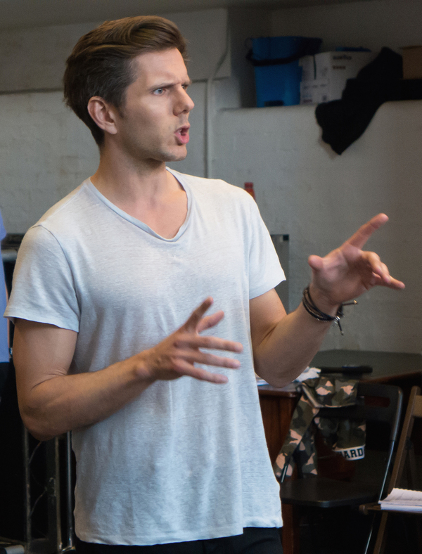 Photo Flash: Inside Rehearsal for THE LIFE at Southwark Playhouse Image