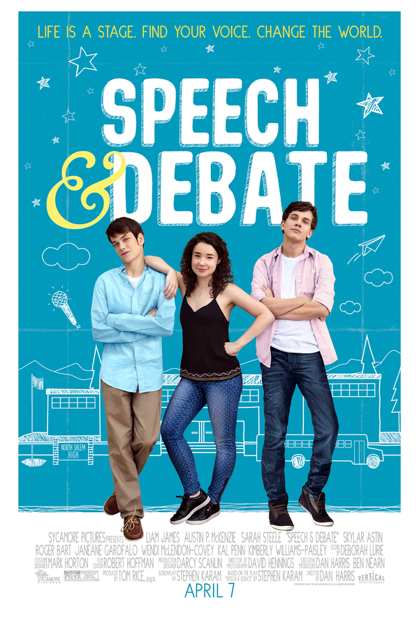 Photo Flash: Check Out the Official Poster for Stephen Karam's SPEECH & DEBATE Film Image