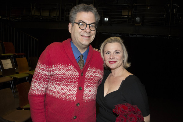 Michael Musto and Angelica Page Photo