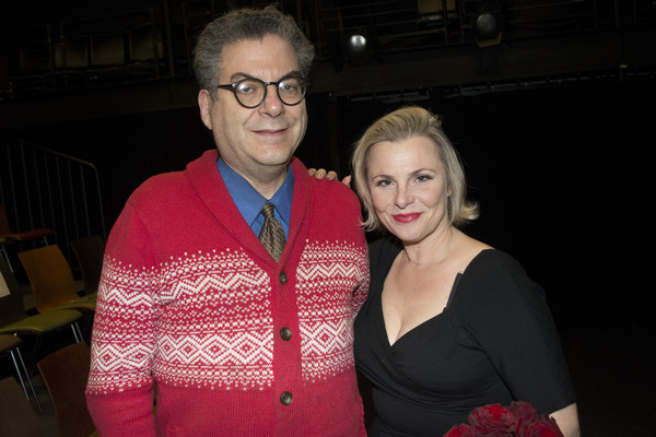 Michael Musto and Angelica Page Photo