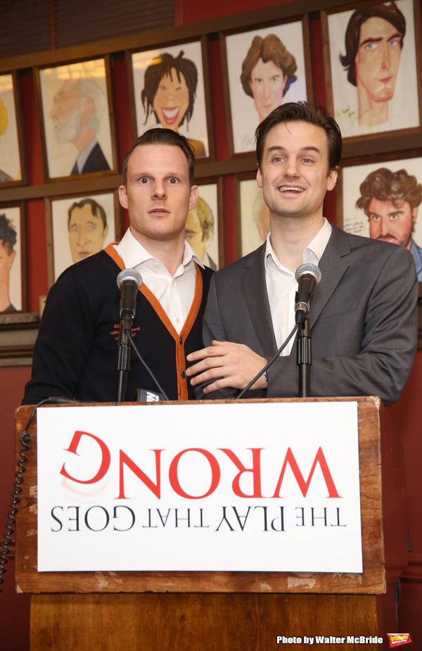 Photo Coverage: So Wrong, Yet So Right- Meet the Cast of THE PLAY THAT GOES WRONG on Broadway! Image