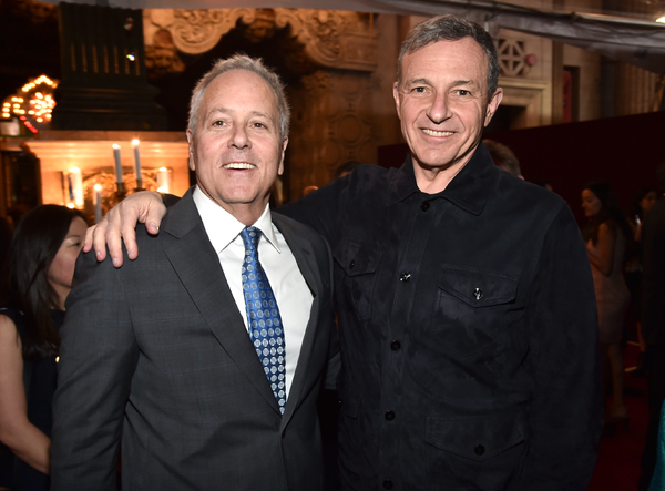 David Hoberman and Bob Iger  Photo