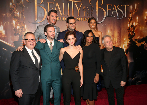 Photo Flash: BEAUTY AND THE BEAST Cast Hit Red Carpet for World Premiere Image