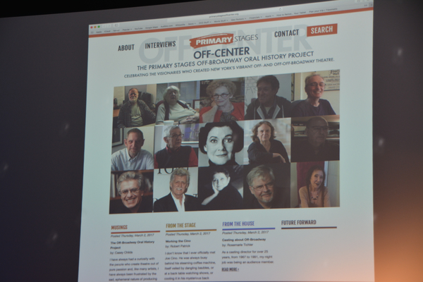 Photo Coverage: Primary Stages' ORAL HISTORY PROJECT Makes it's Debut 
