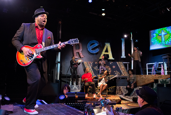 Photo Flash: Theatrical Convention Clashes with a Young Bohemian in Theatre Three's PASSING STRANGE Image