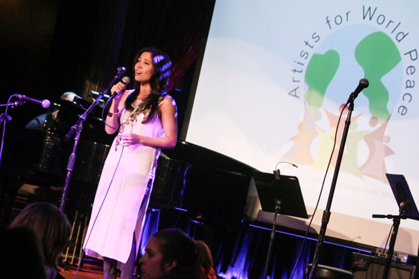Photo Flash: Katrina Lenk, Lilli Cooper, Jennifer Sanchez and More Sing for Artists For World Peace Image
