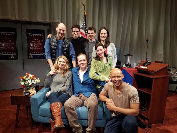 Photo Flash: Corey Stoll Visits CHURCH & STATE Off-Broadway Image