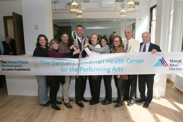 Photo Flash: The Actors Fund Opens Friedman Health Center for the Performing Arts Image