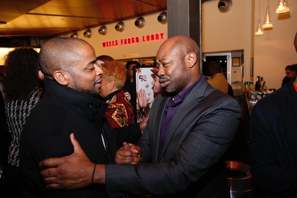 Actor Dule Hill and cast member Dayo Ade Photo